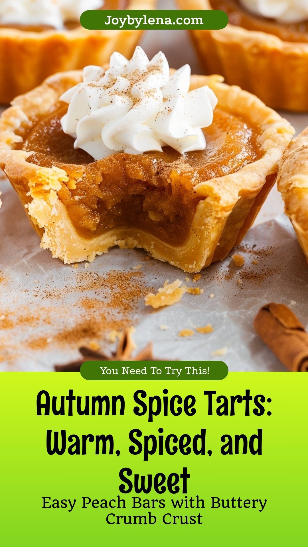 Autumn Spice Tarts: Warm, Spiced, and Sweet