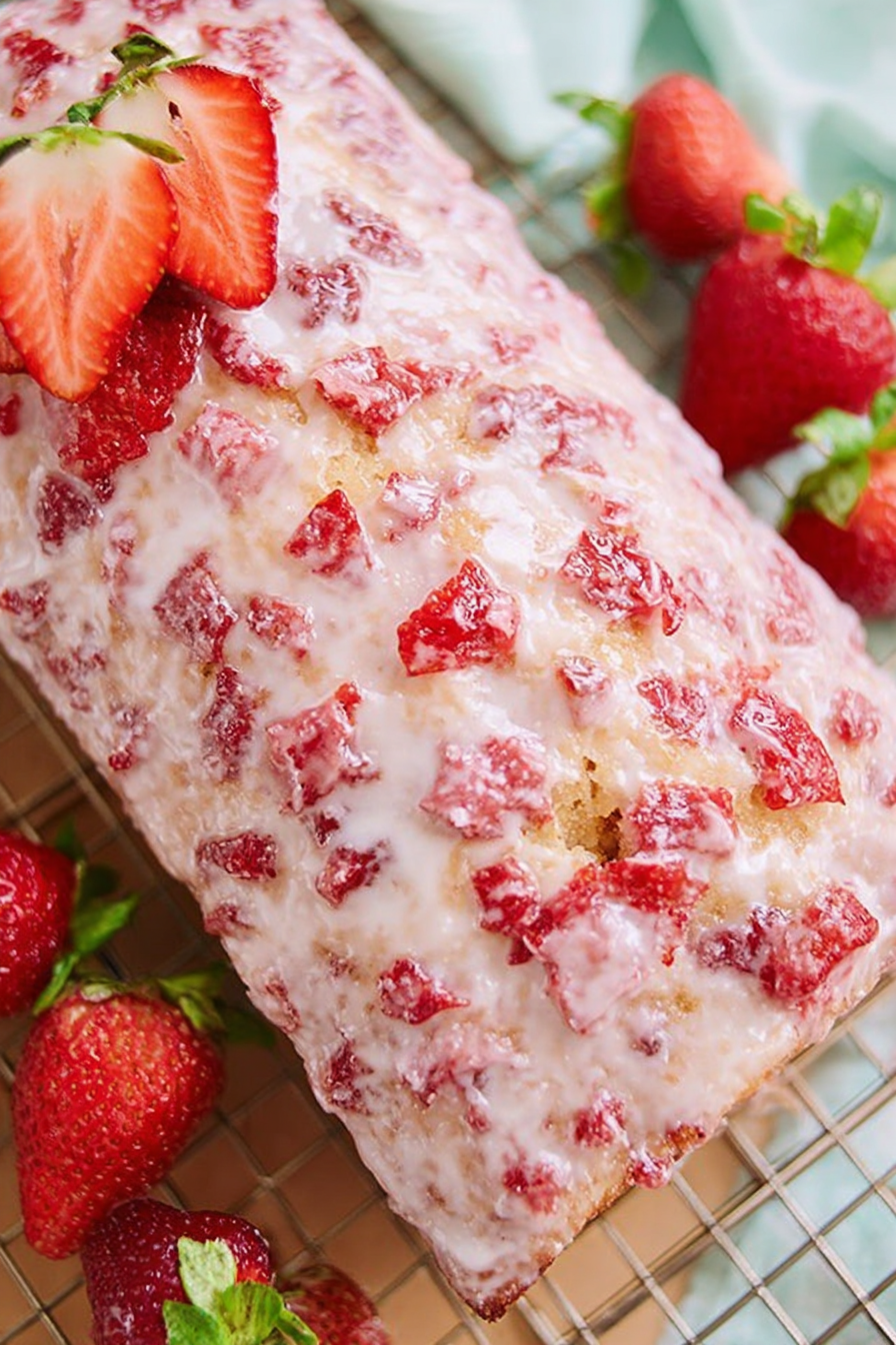 Berry Bliss Pound Cake: Flavor explosion in mouth.