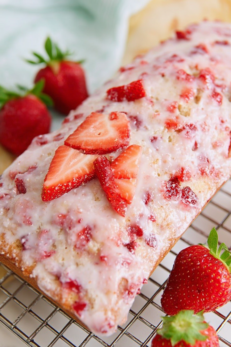 Berry Bliss Pound Cake: Flavor explosion in mouth.