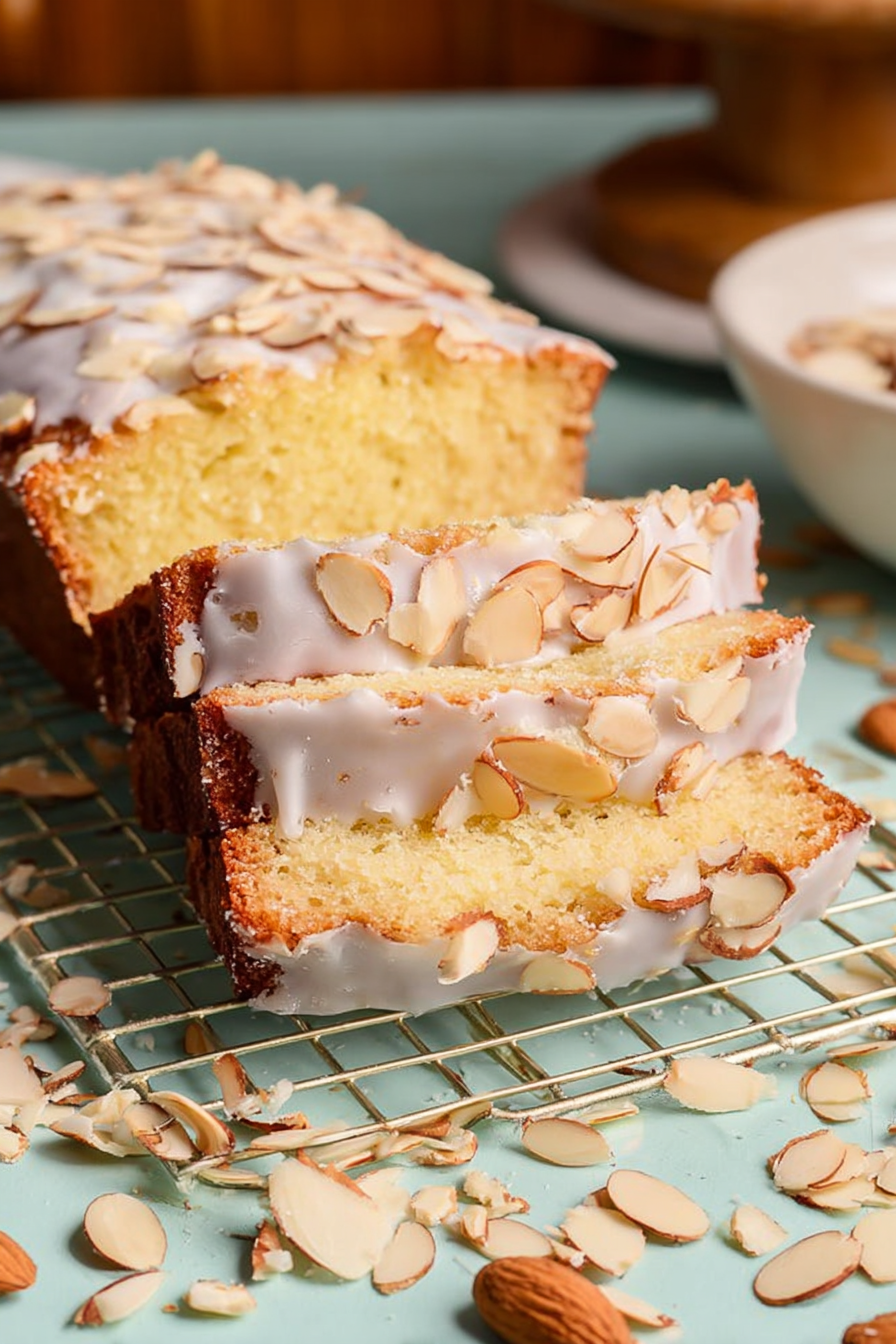 Buttery Almond Loaf: Irresistibly rich and creamy