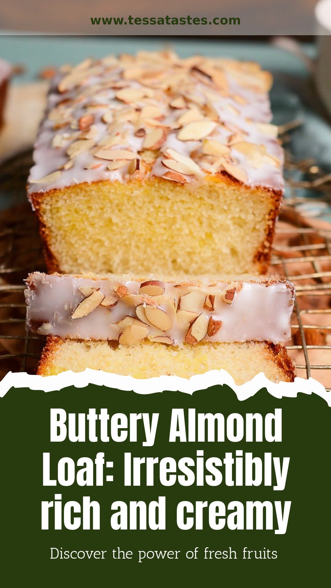 Buttery Almond Loaf: Irresistibly rich and creamy