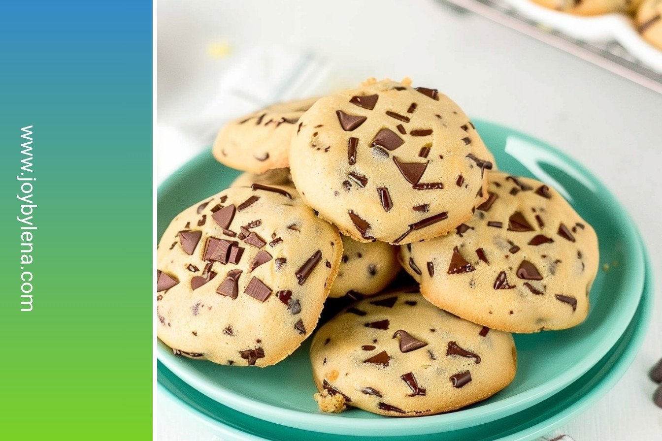 Buttery Chocolate Chip Rounds: Melt-in-your-mouth chocolate morsels:
