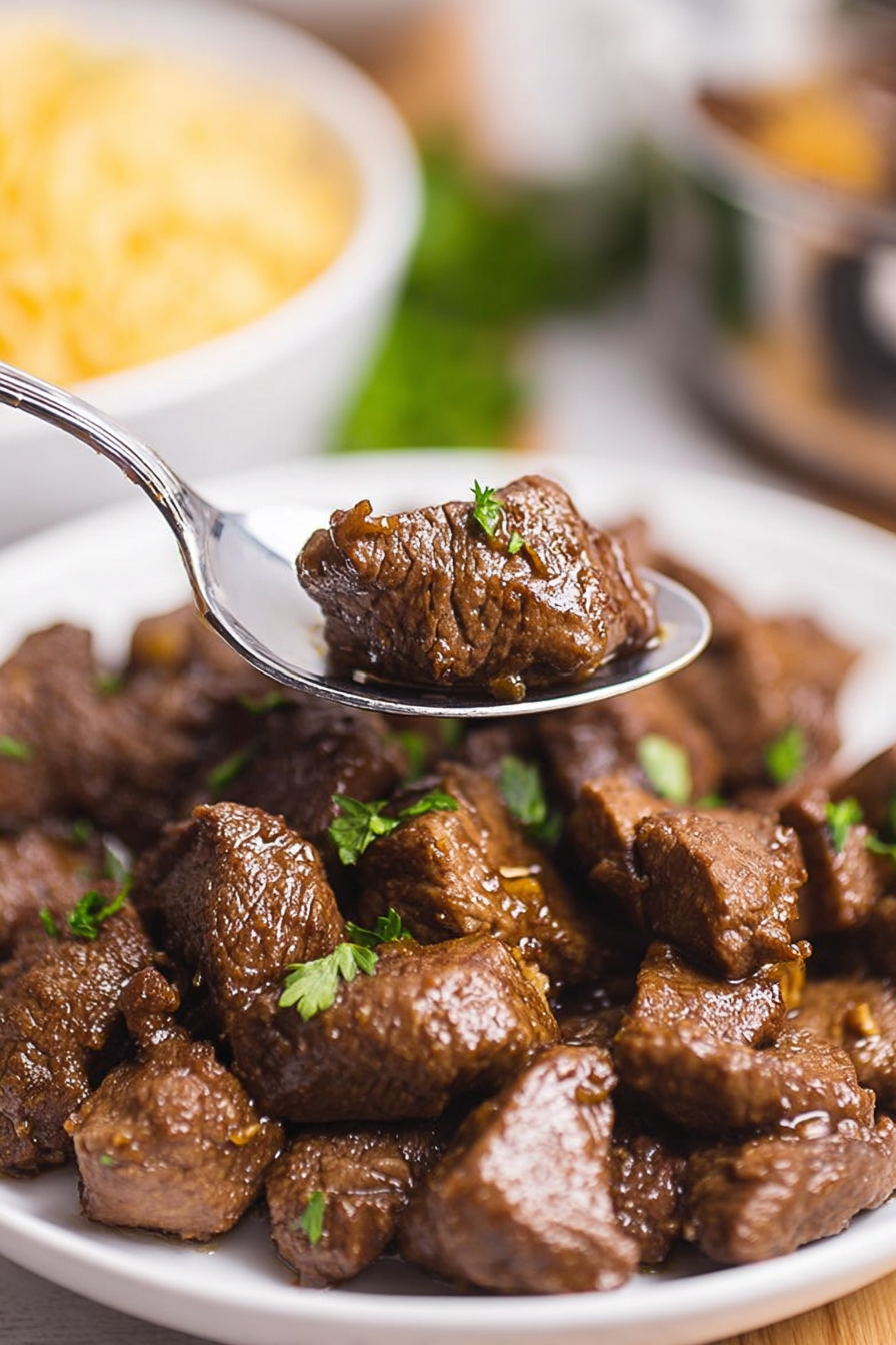 Caramelized Beef Bites: Taste of pure bliss