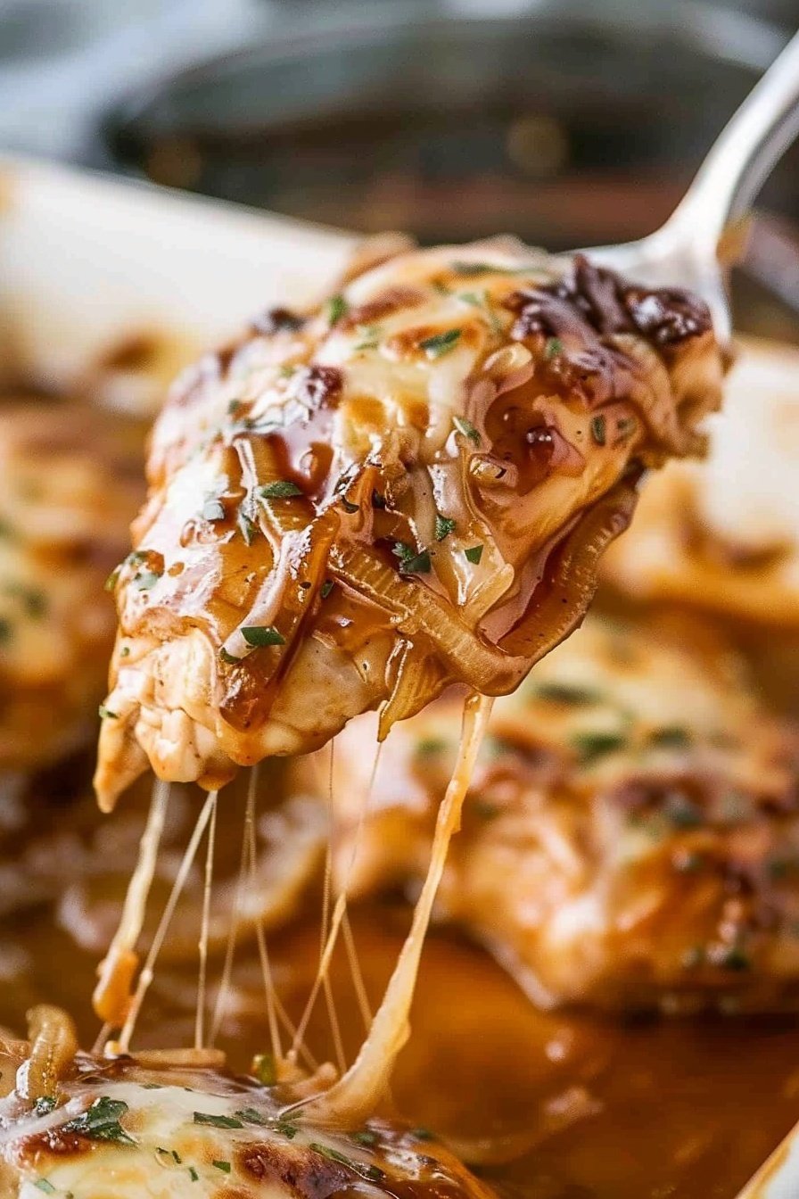Caramelized Onion Chicken Bake: Savory Sweet Onion Bliss