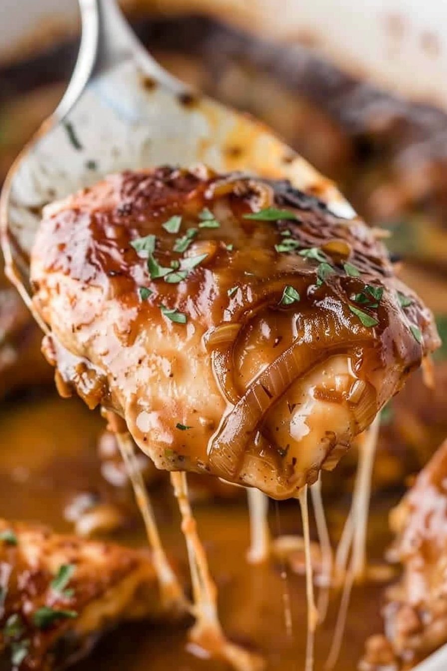 Caramelized Onion Chicken Bake: Savory Sweet Onion Bliss