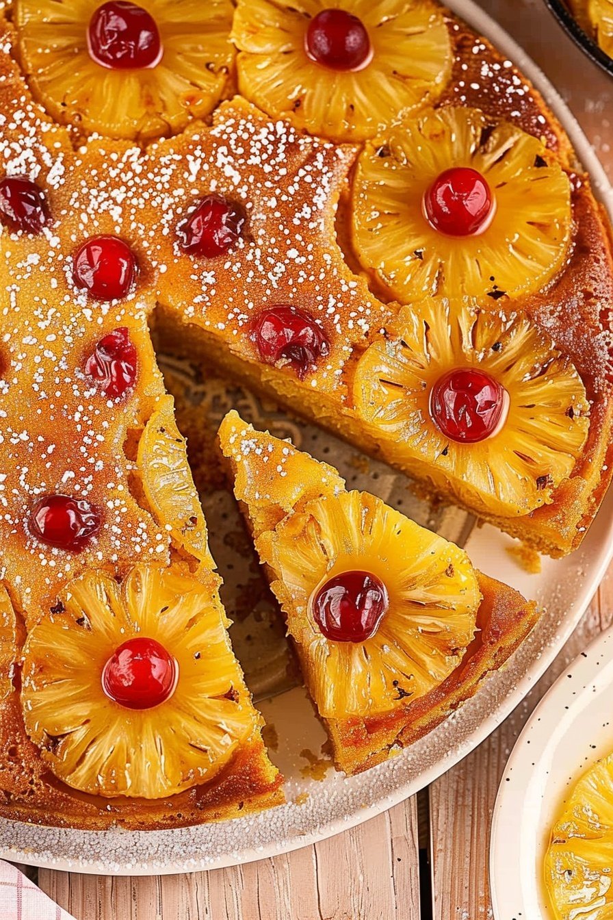 Cast Iron Pineapple Dessert: Caramelized Pineapple Warmth