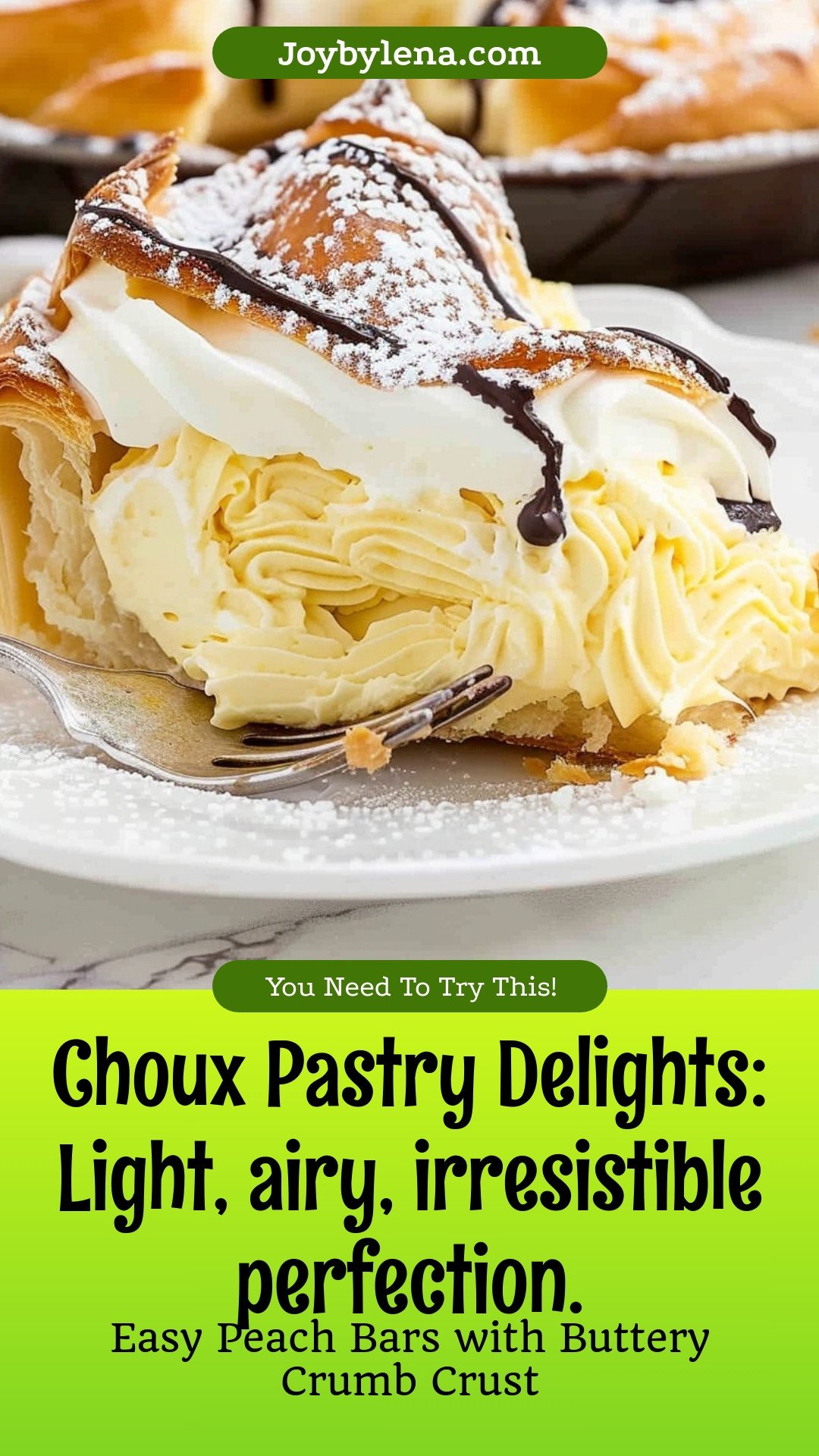 Choux Pastry Delights: Light, airy, irresistible perfection.