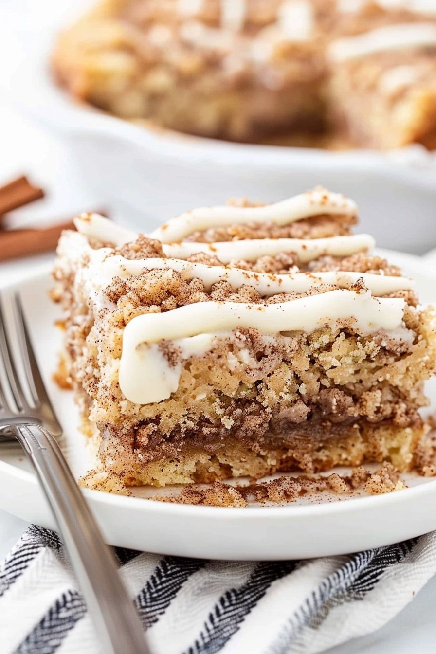 Cinnamon Streusel Delight: Warm, buttery, crumbly perfection.