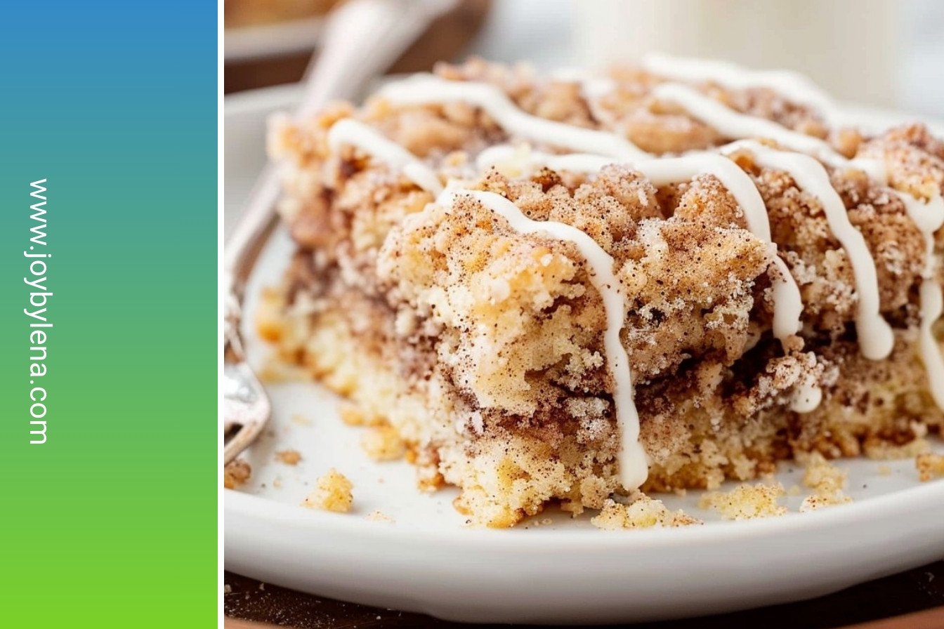 Cinnamon Streusel Delight: Warm, buttery, crumbly perfection.: