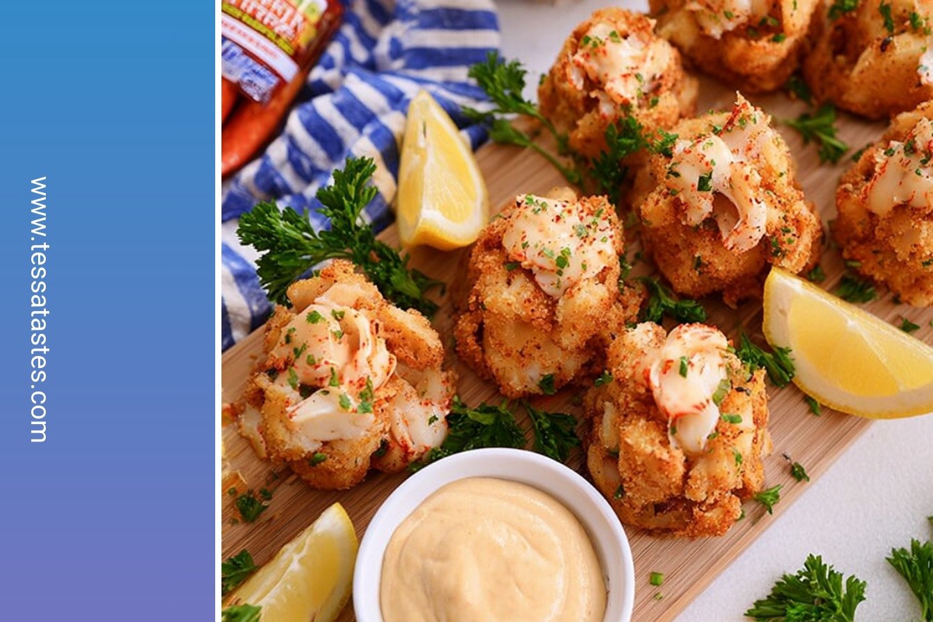 Coastal Appetizer Delights: Irresistibly rich and creamy:
