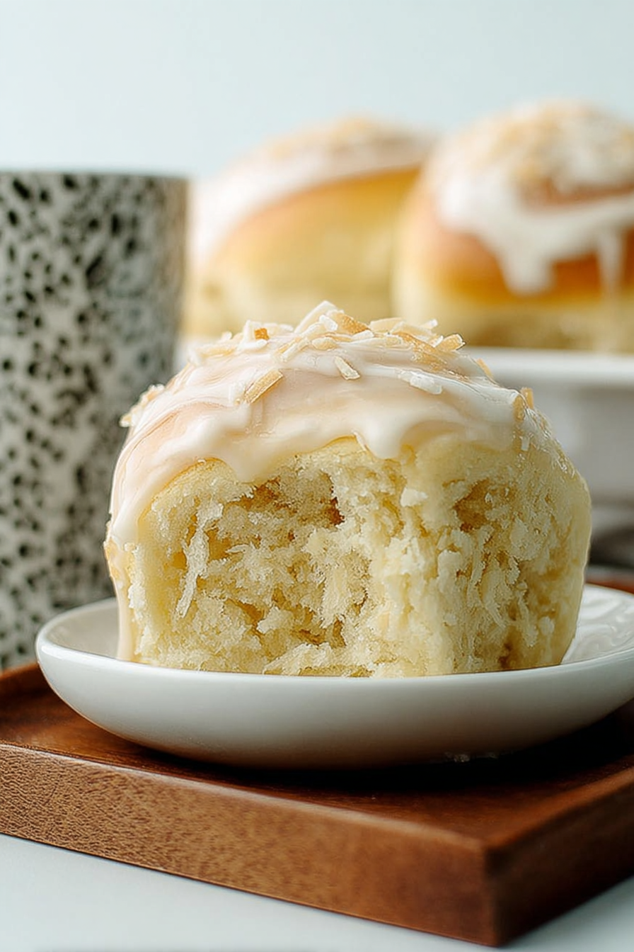 Coconut Cloud Buns: A symphony of flavor.