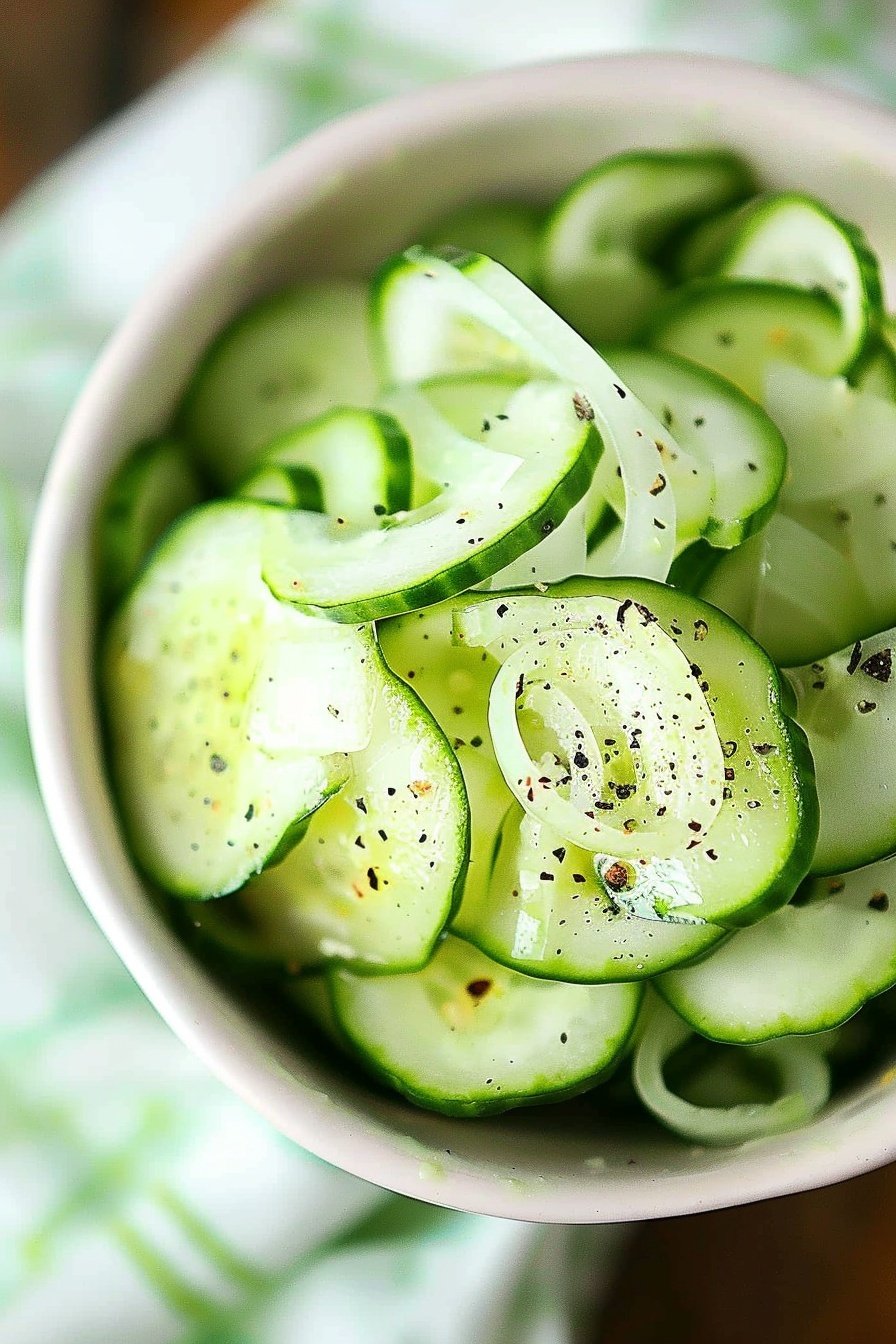 Cool Cucumber Crunch: Crisp, cool, refreshing bite.
