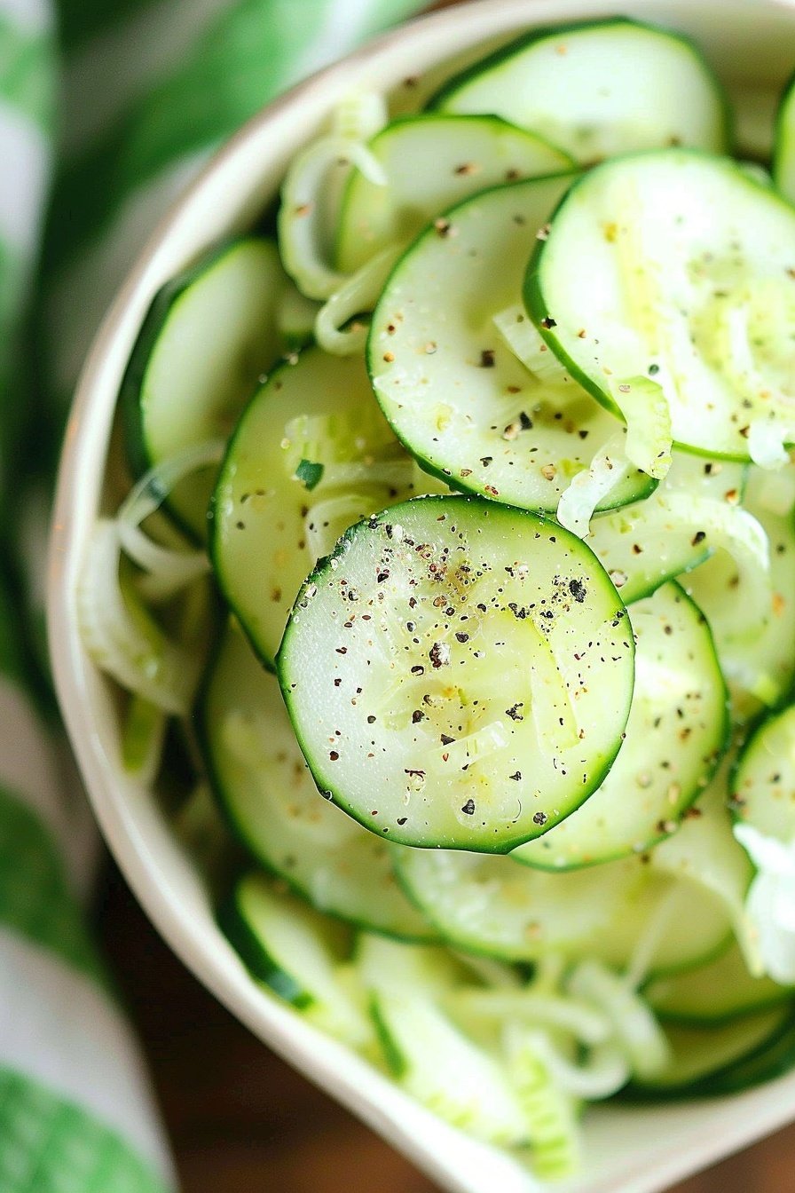 Cool Cucumber Crunch: Crisp, cool, refreshing bite.