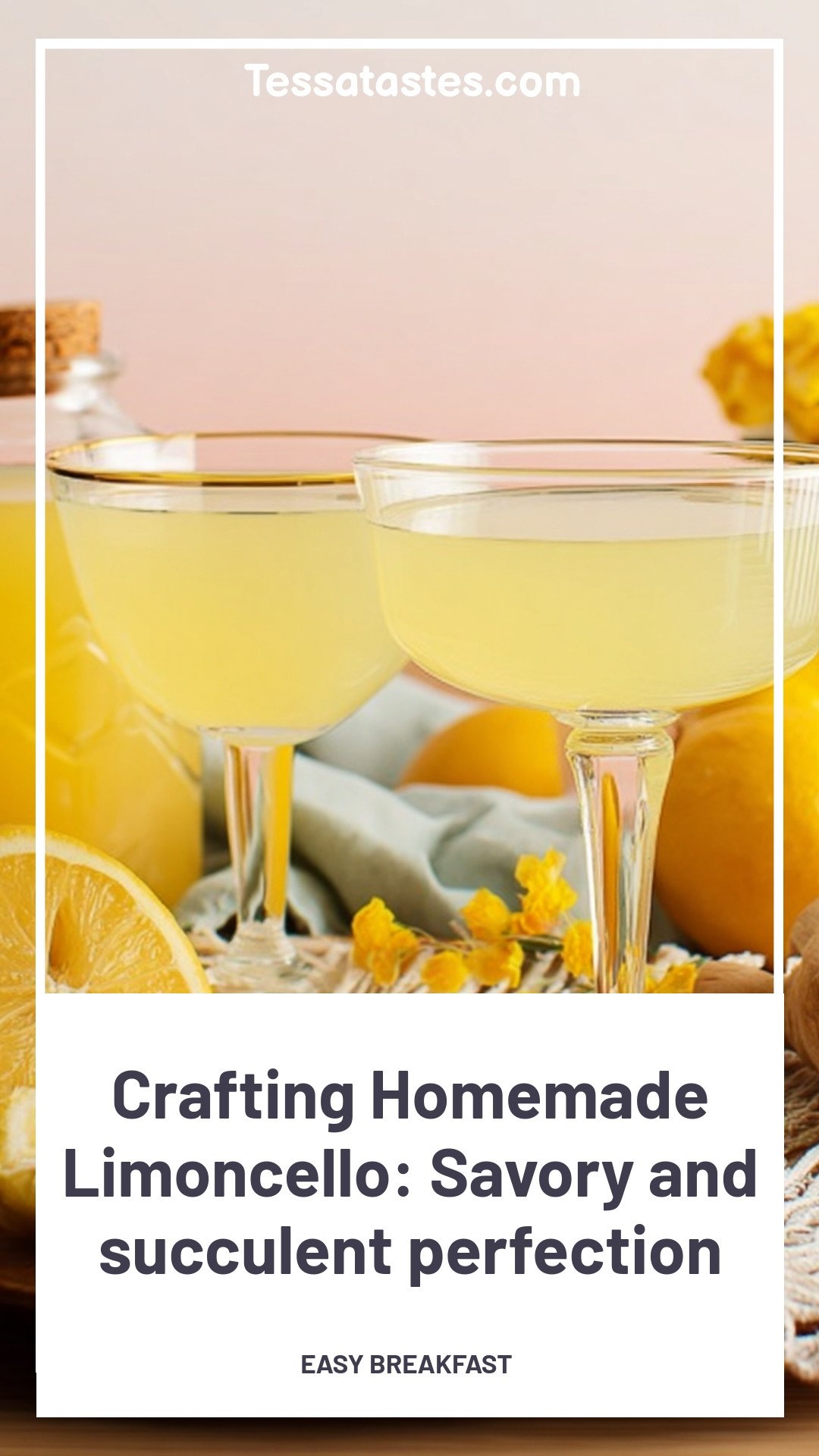 Crafting Homemade Limoncello: Savory and succulent perfection