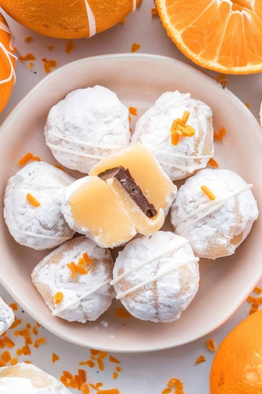 Creamsicle Chocolate Delights: Velvety citrus-kissed indulgence