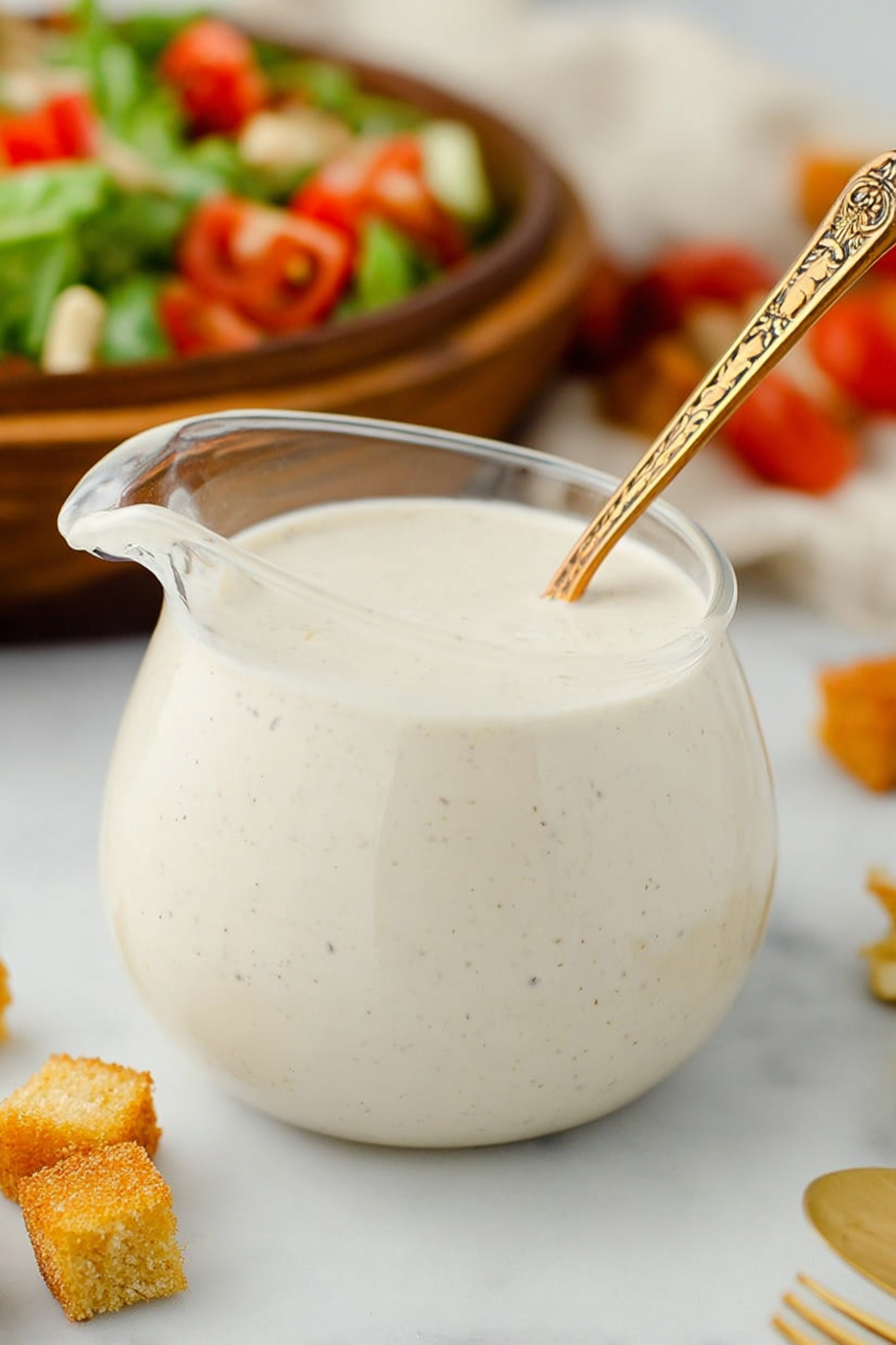 Creamy Italian Pepper Dressing: Irresistibly juicy and succulent