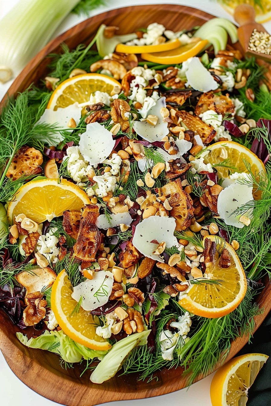 Crisp Citrus Fennel Toss: Zesty, Refreshing, and Invigorating