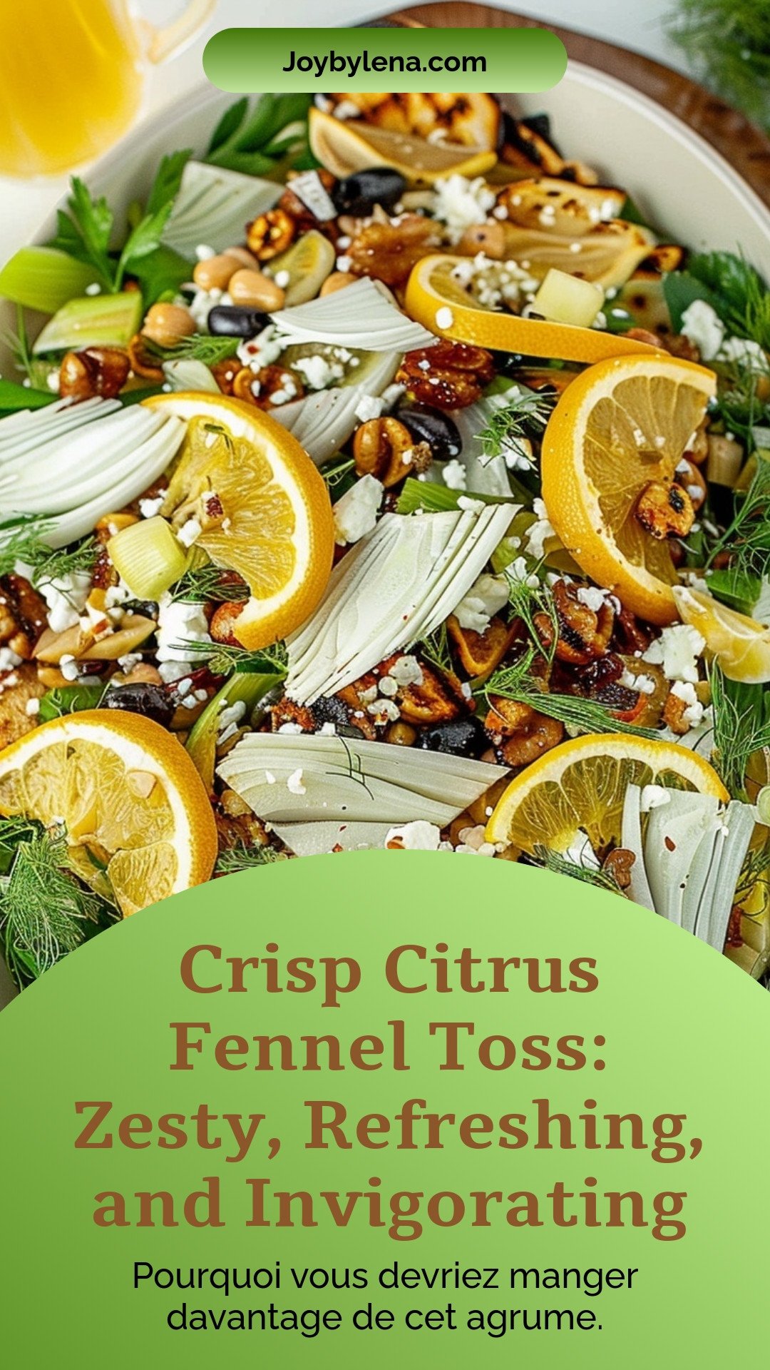 Crisp Citrus Fennel Toss: Zesty, Refreshing, and Invigorating