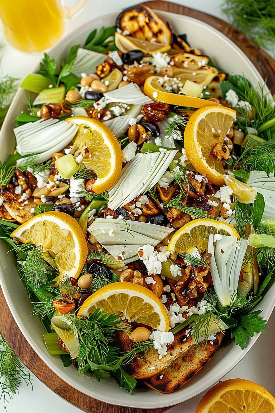 Crisp Citrus Fennel Toss: Zesty, Refreshing, and Invigorating