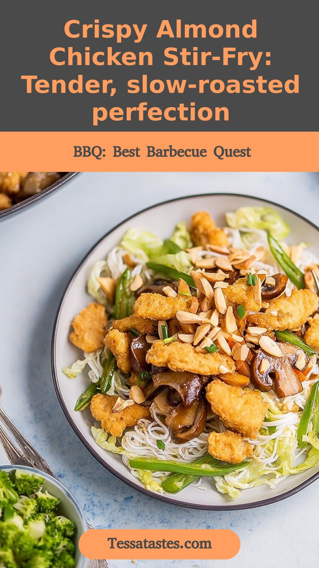 Crispy Almond Chicken Stir-Fry: Tender, slow-roasted perfection