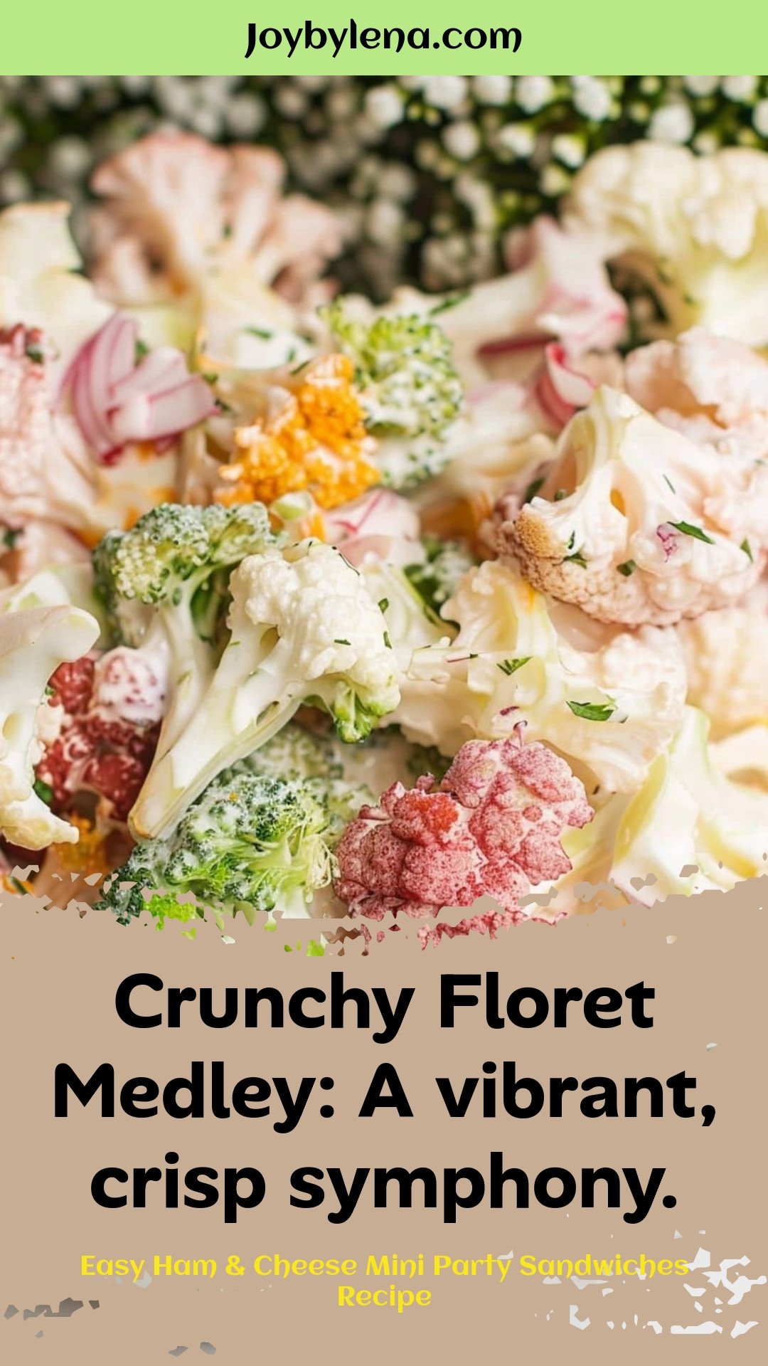 Crunchy Floret Medley: A vibrant, crisp symphony.