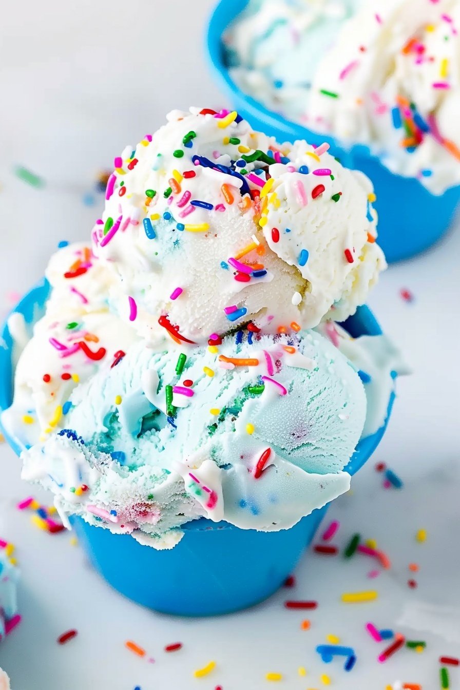 Easy Celebration Ice Cream: Pure, creamy party perfection.