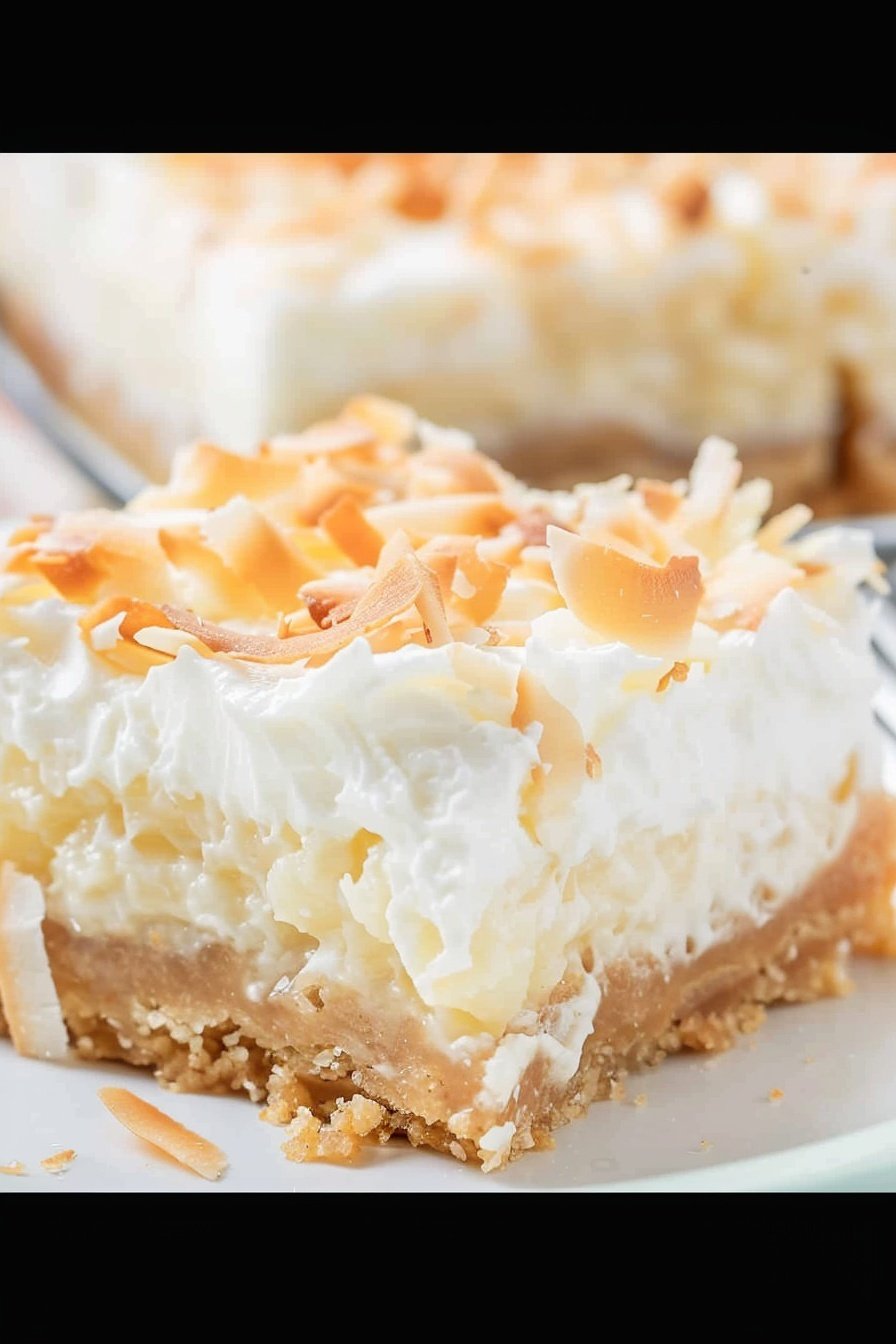 Easy Coconut Dream Bars: Creamy Coconut Bliss