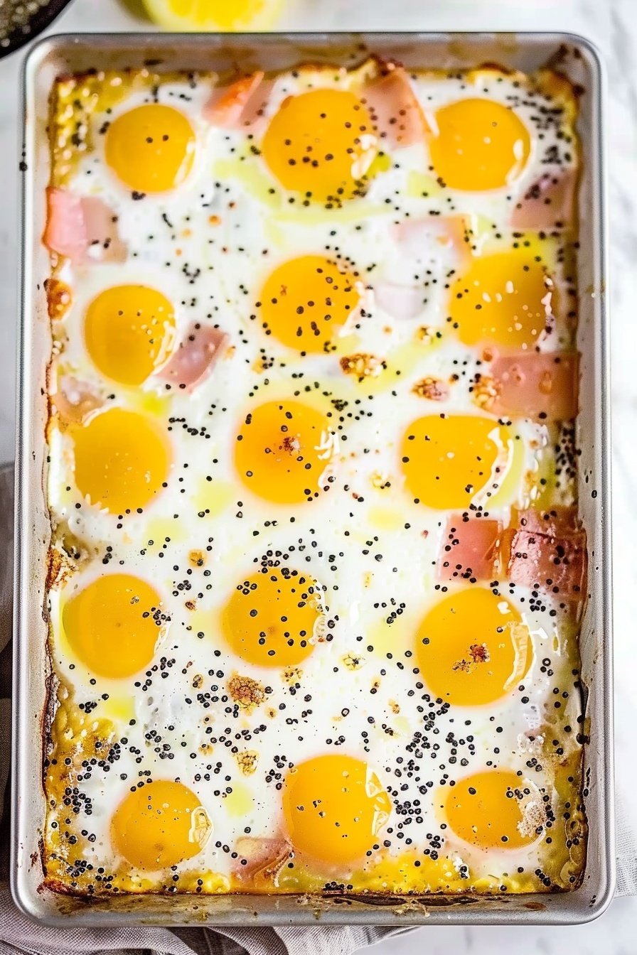 Effortless Breakfast Bake: Simply irresistible morning perfection.