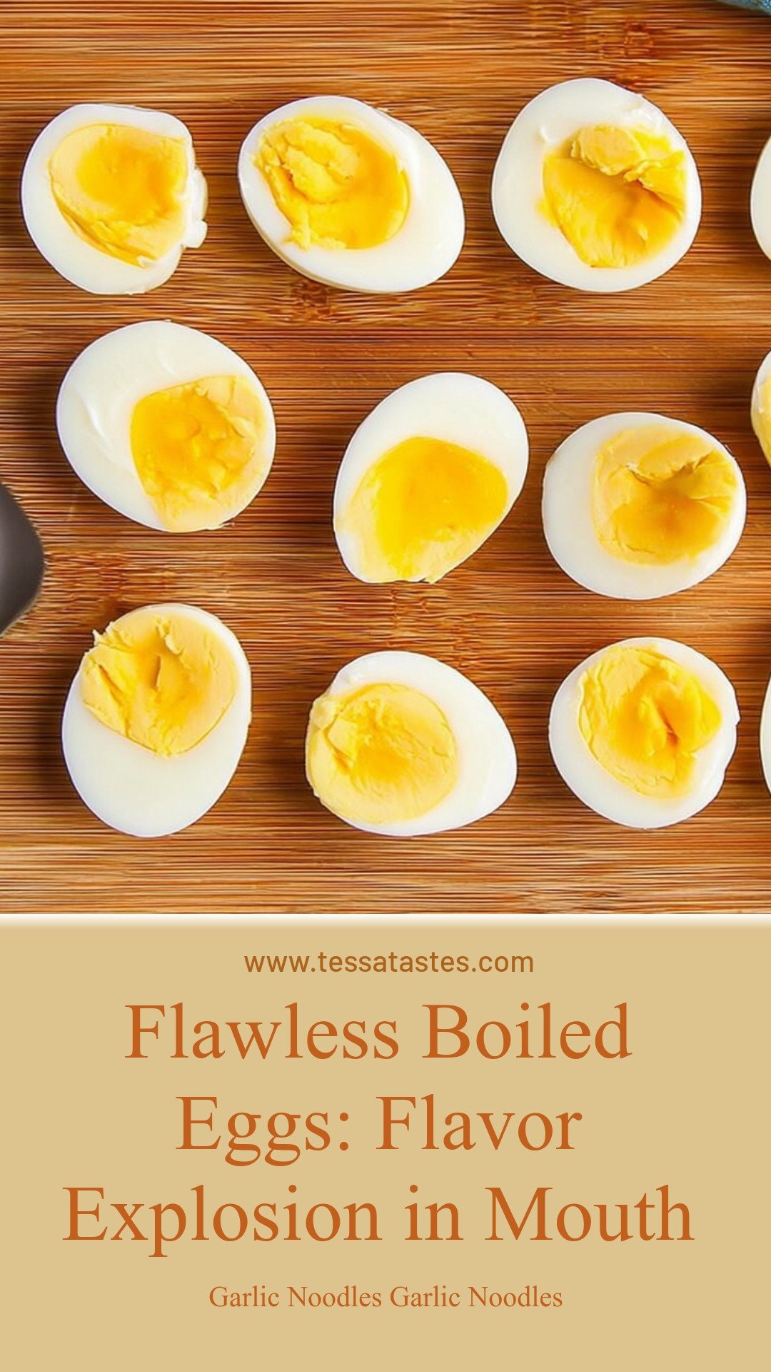 Flawless Boiled Eggs: Flavor Explosion in Mouth