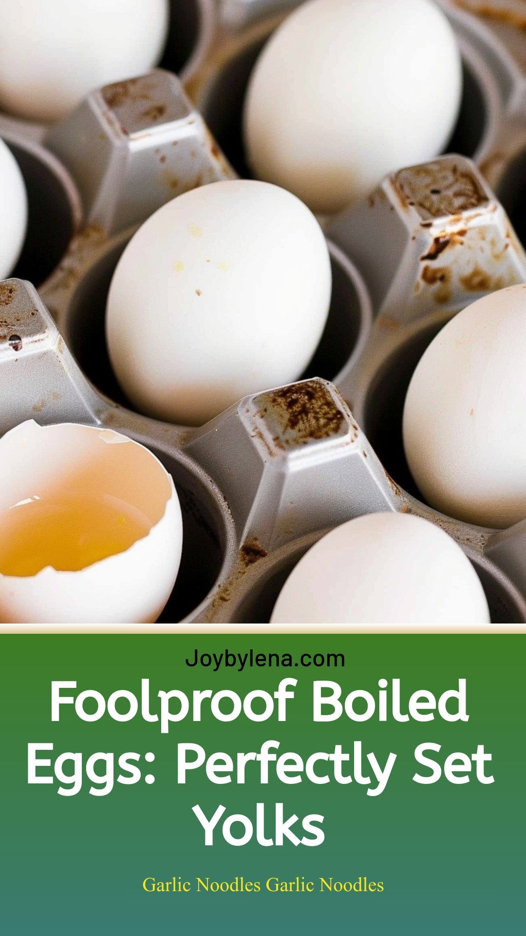 Foolproof Boiled Eggs: Perfectly Set Yolks