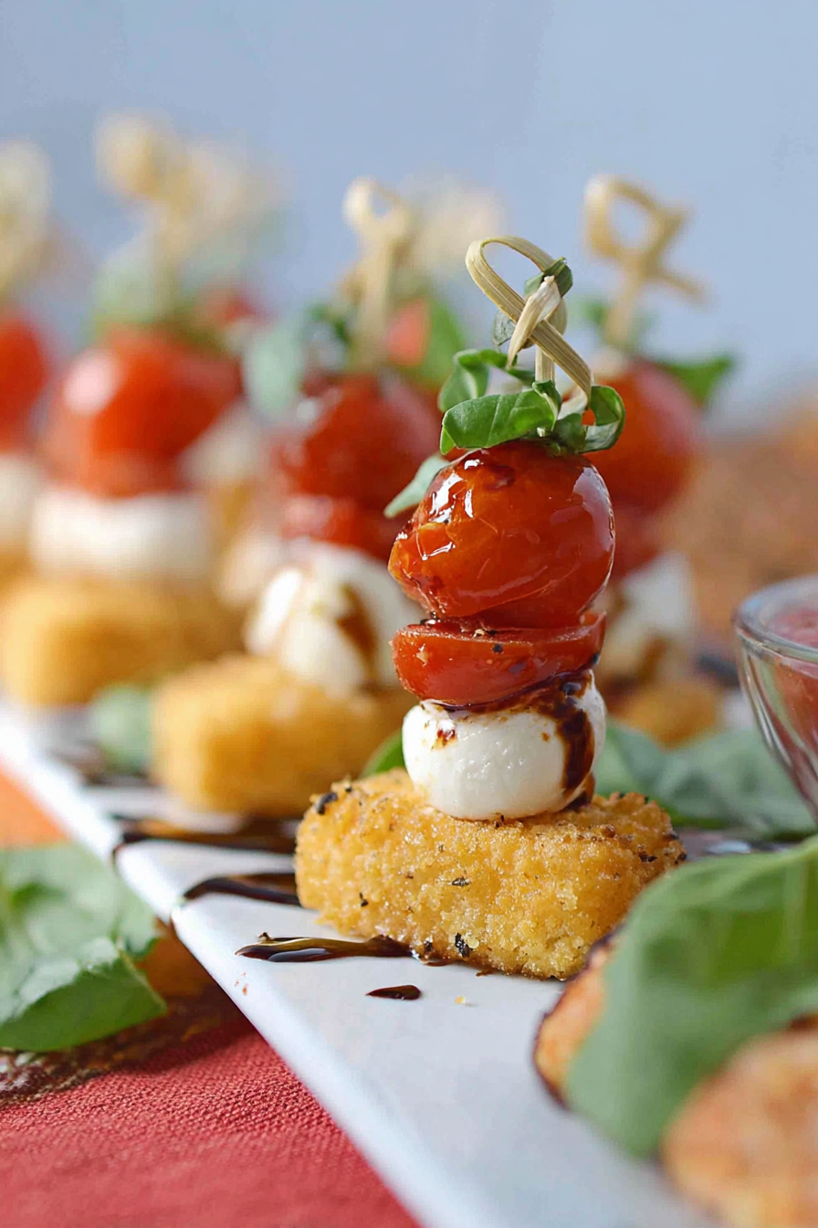 Fresh Mozzarella Appetizer Sticks: Irresistibly rich and creamy