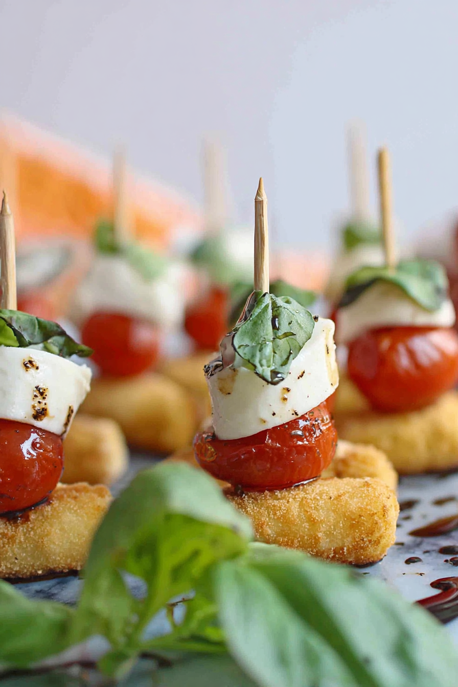 Fresh Mozzarella Appetizer Sticks: Irresistibly rich and creamy