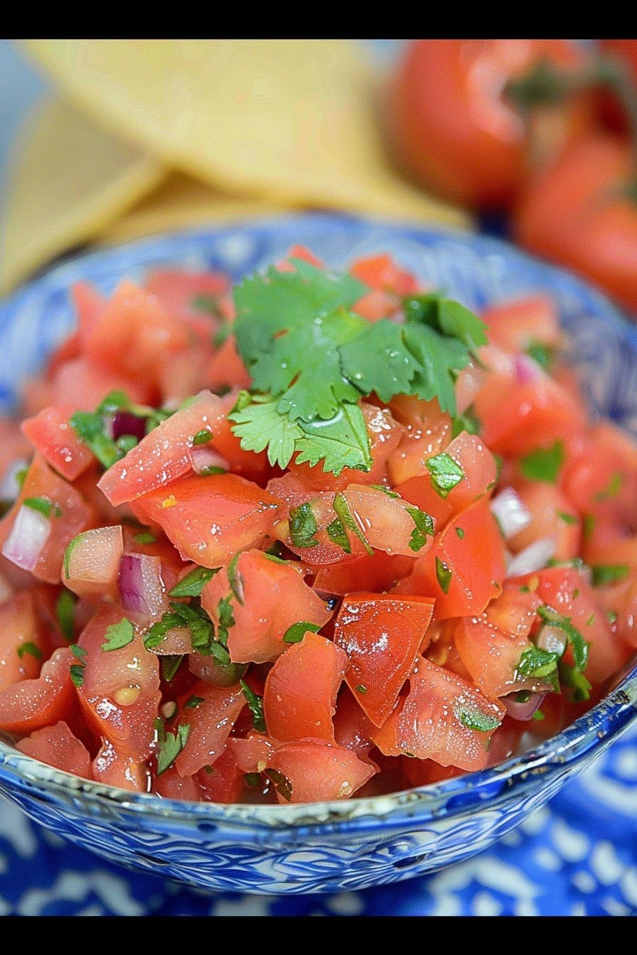 Fresh Tomato Salsa: Bright, garden-fresh fiesta.
