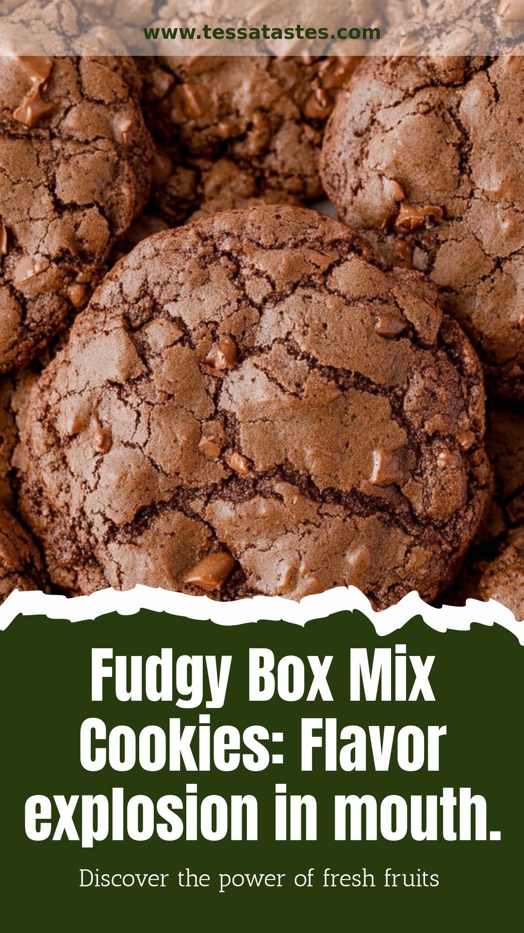 Fudgy Box Mix Cookies: Flavor explosion in mouth.