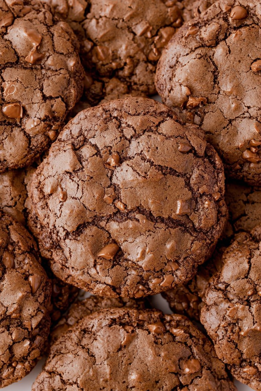 Fudgy Box Mix Cookies: Flavor explosion in mouth.