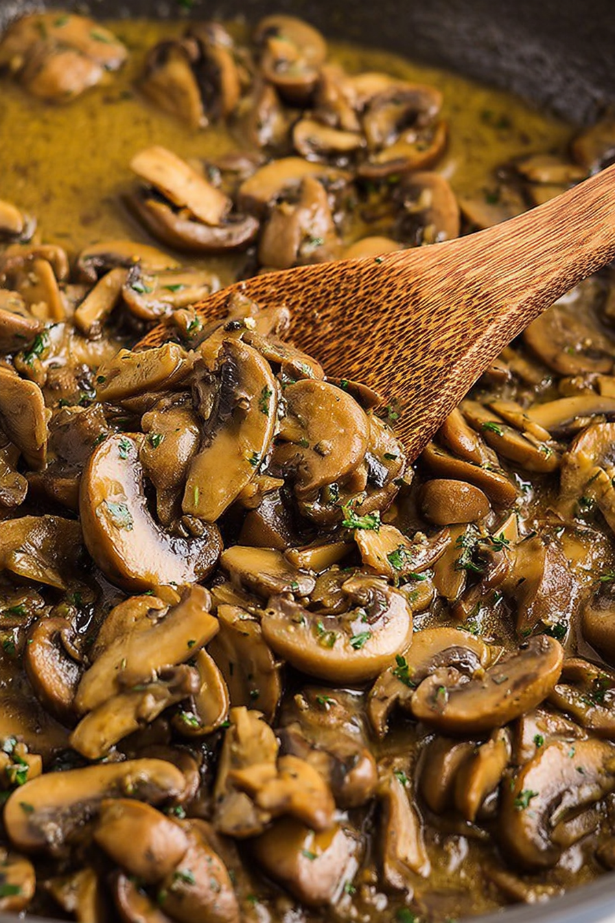 Garlic Butter Mushroom Sauté: Irresistibly rich and creamy