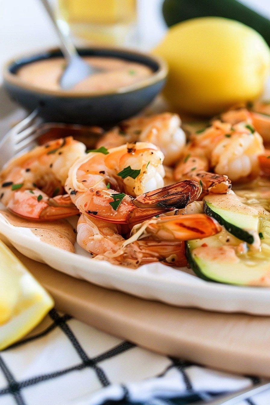 Garlic Butter Prawn Delight: Succulent Garlic Butter Glaze