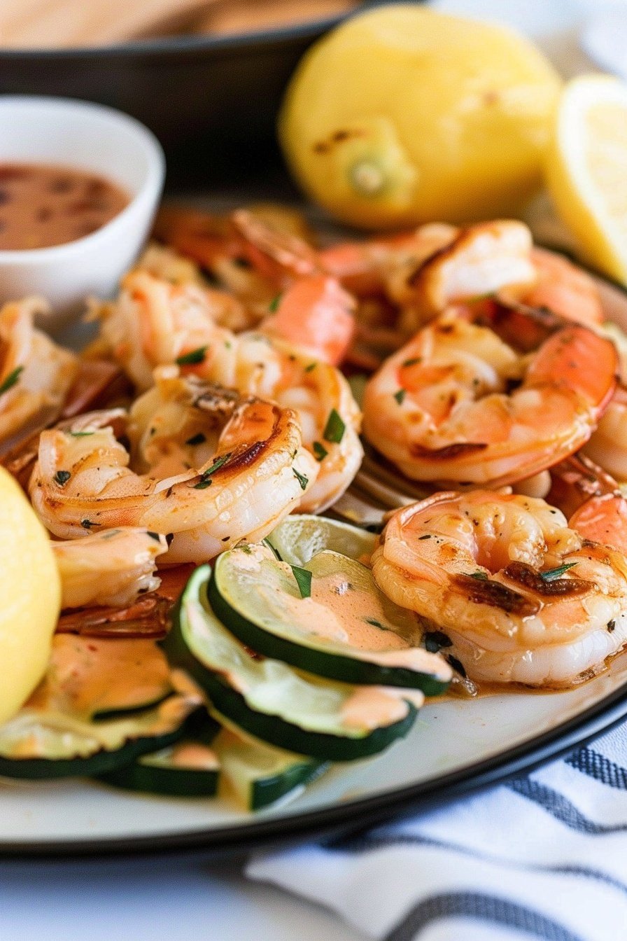 Garlic Butter Prawn Delight: Succulent Garlic Butter Glaze