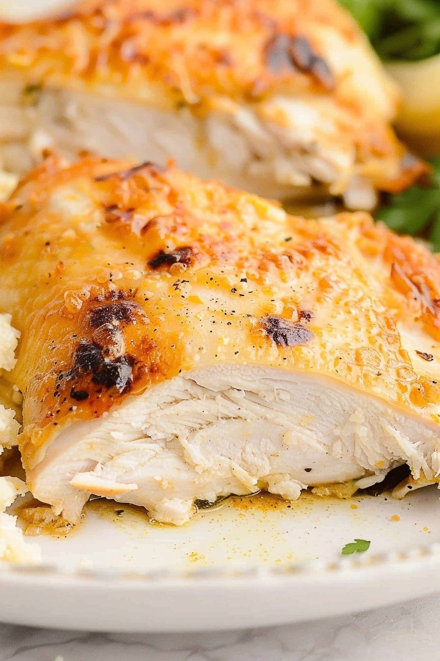 Garlic Parmesan Chicken Skillet: Creamy, savory, and irresistible.