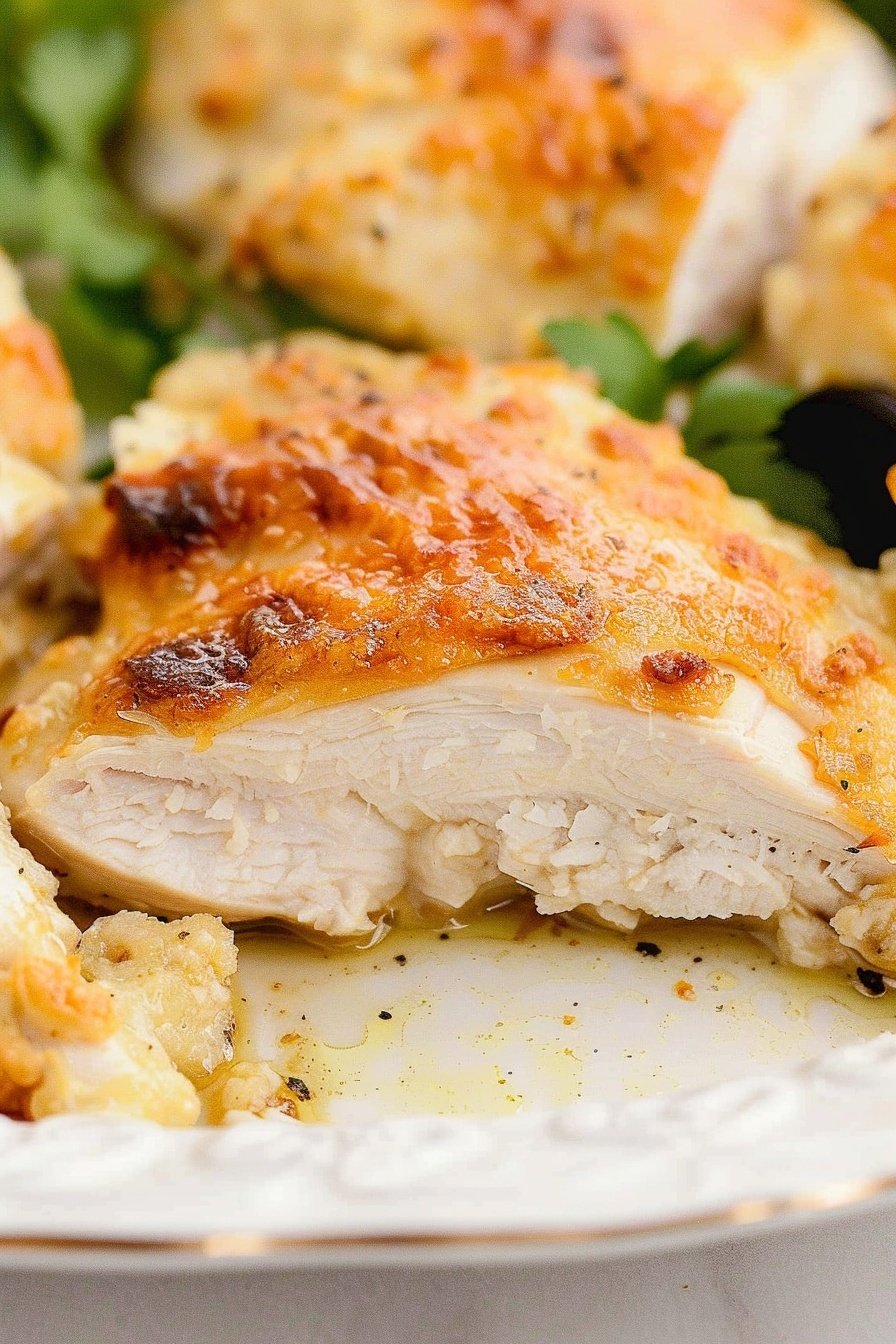 Garlic Parmesan Chicken Skillet: Creamy, savory, and irresistible.