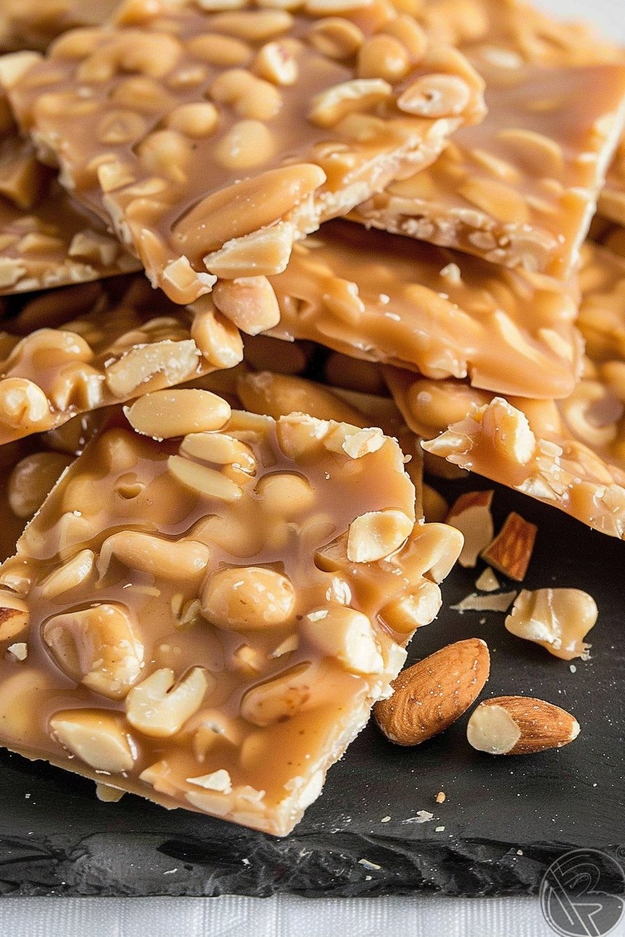 Golden Nut Crunch: Irresistible nutty perfection.