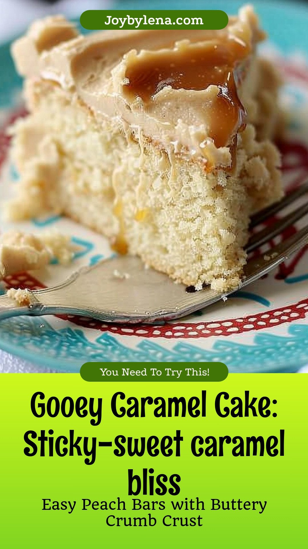 Gooey Caramel Cake: Sticky-sweet caramel bliss