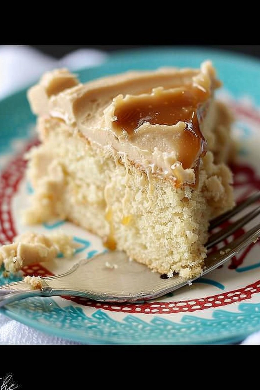 Gooey Caramel Cake: Sticky-sweet caramel bliss