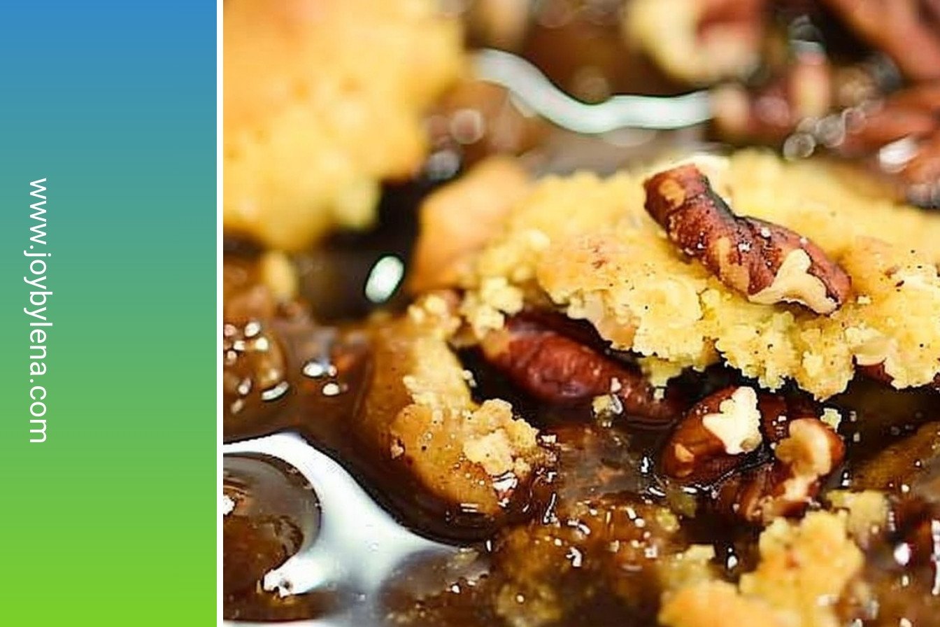 Gooey Pecan Delight: A sticky, sweet masterpiece.: