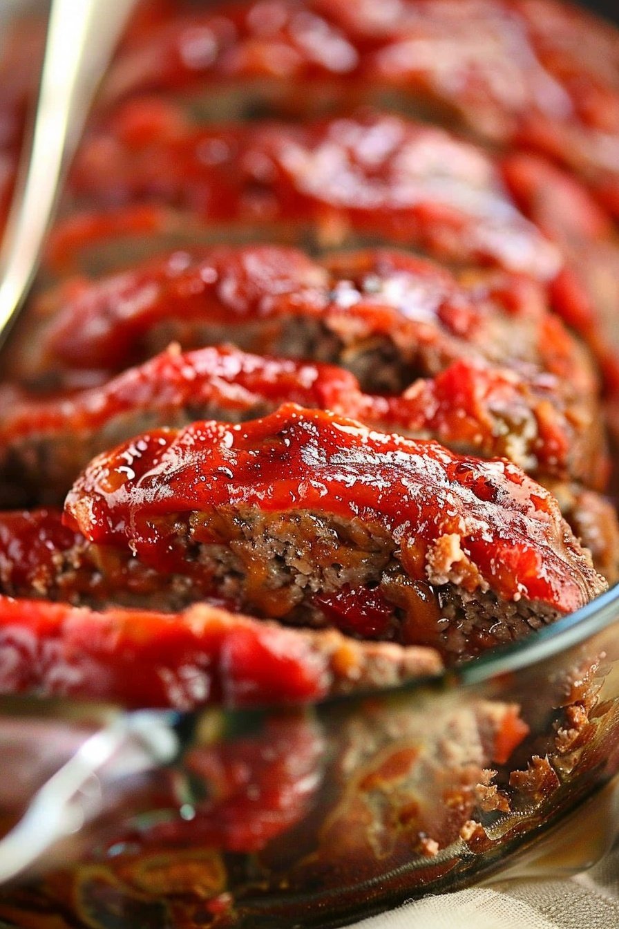 Grandmas Comfort Meatloaf: Pure, savory home-cooked bliss.