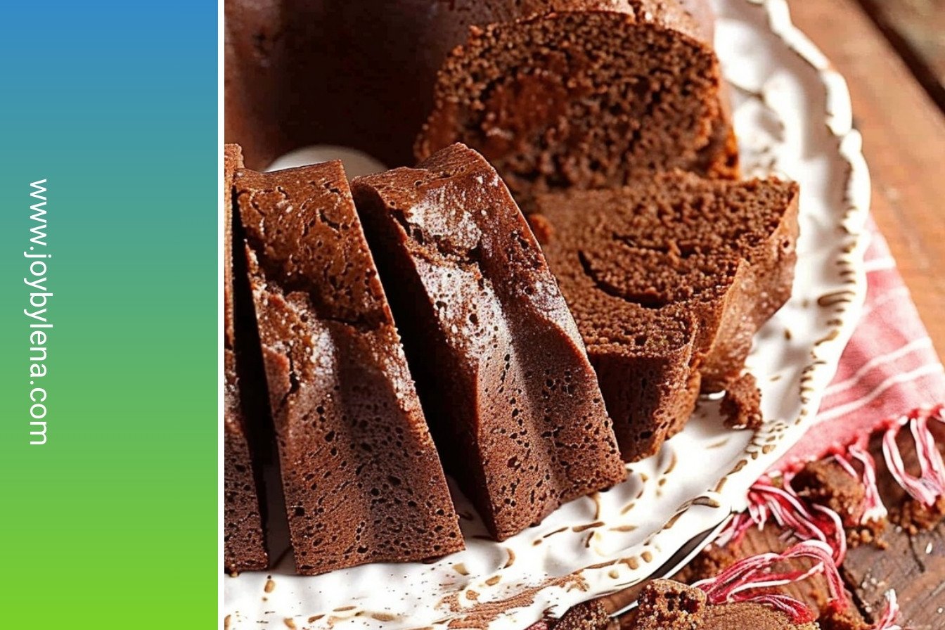 Grandmas Treasured Chocolate Loaf: Pure chocolatey comfort bliss.: