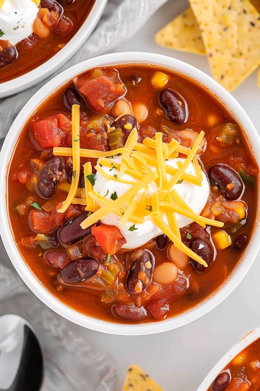 Hearty Bean Stew: Warms you right through.