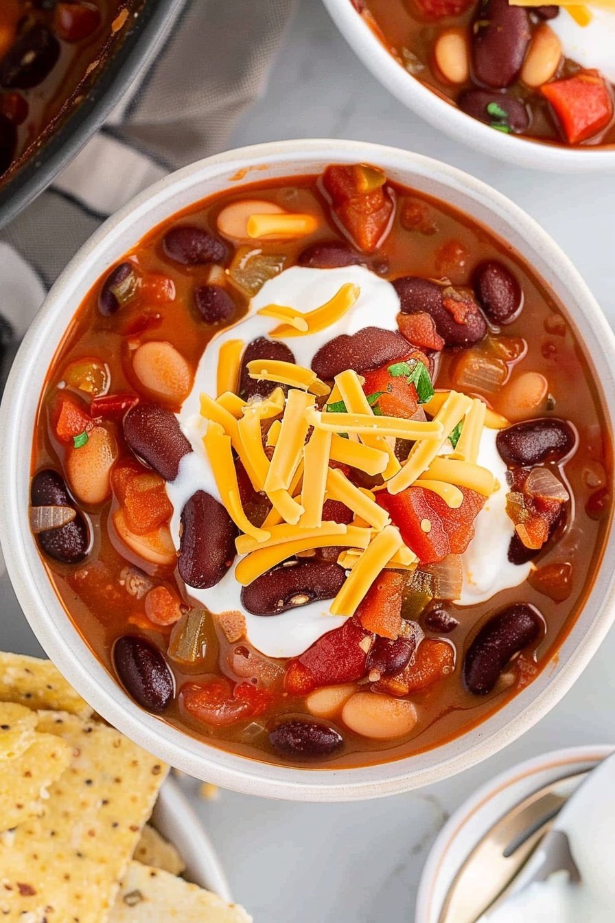 Hearty Bean Stew: Warms you right through.