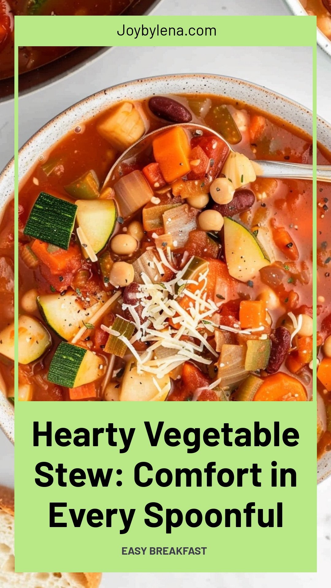 Hearty Vegetable Stew: Comfort in Every Spoonful