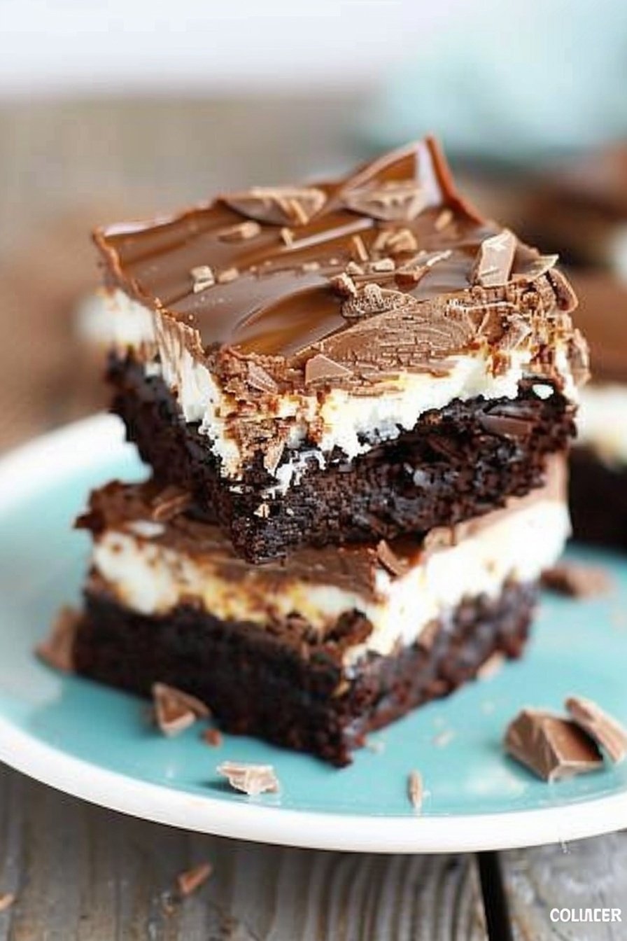 Heavenly Chocolate Squares: Decadent fudge layers await.